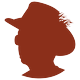 Silhouette of Uncle Bill in his hat