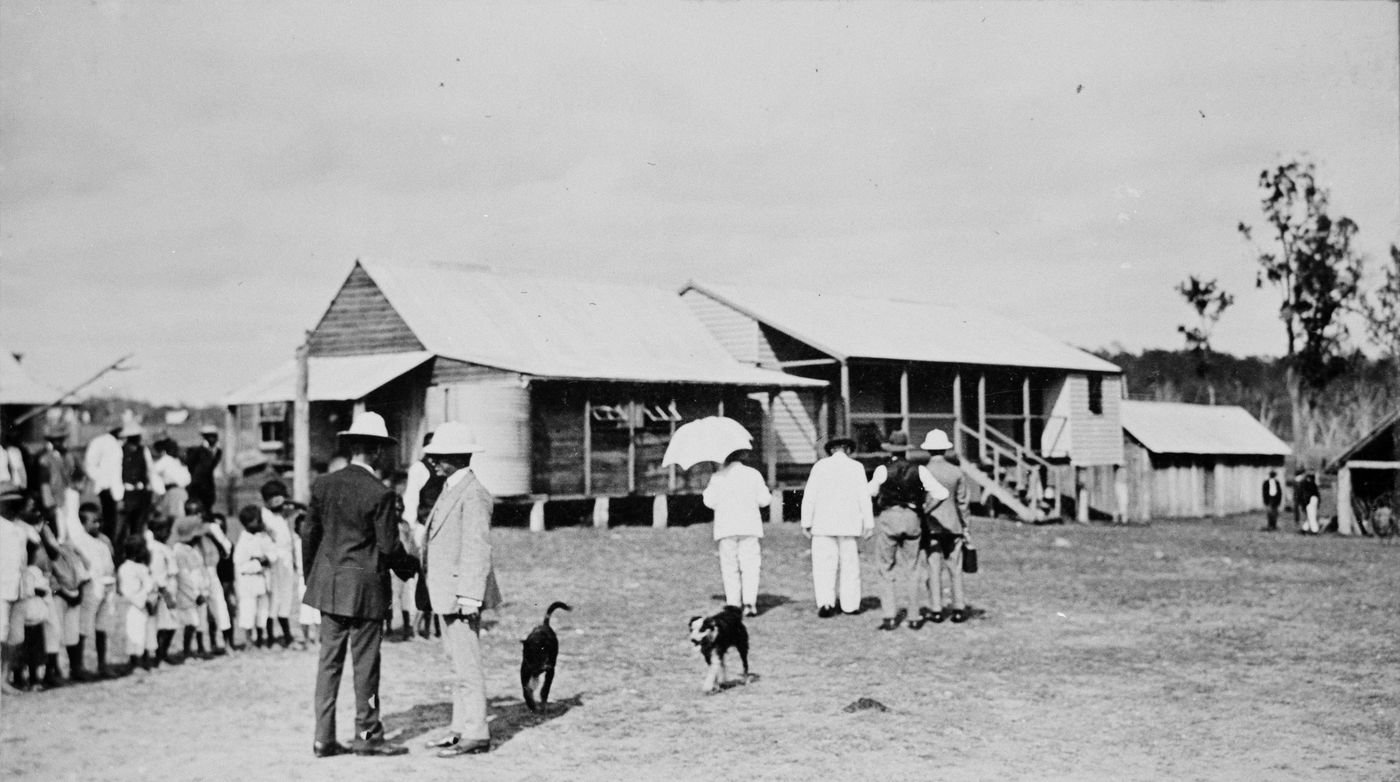 The hospital and the store, Barambah, 1911